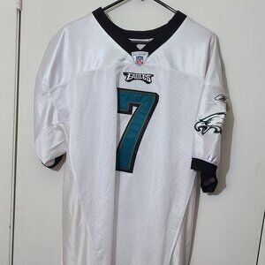 Michael Vick Philadelphia Eagles NFL Reebok On-Field White Sized 52